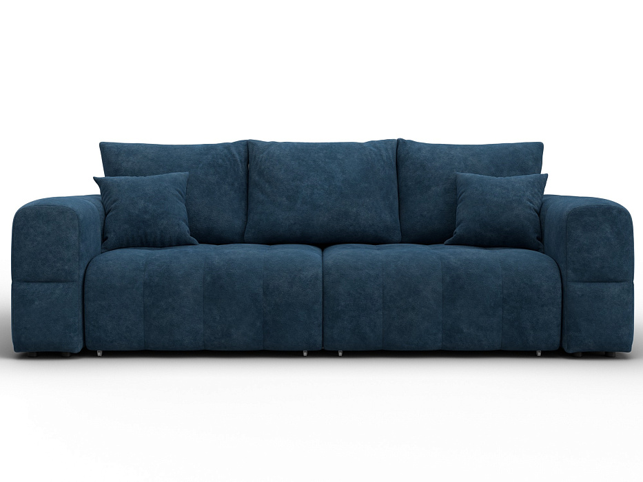 Диван прямой Лига-110 НПБ (brut 11 синий)