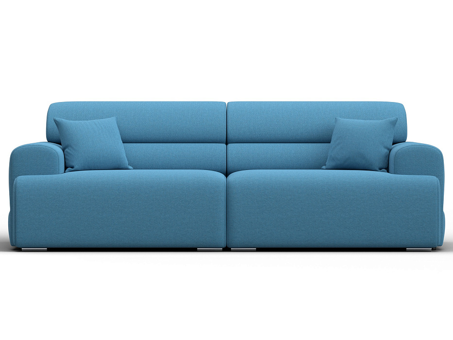 Диван прямой Лига-109 НПБ (амур 10 голубой)