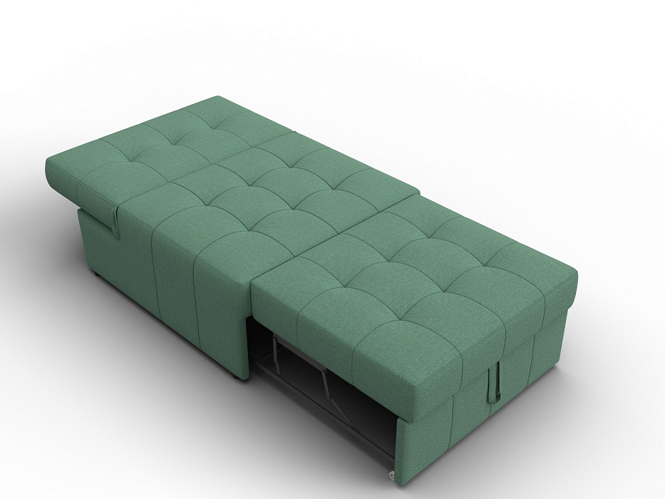 Кресло-кровать Лига-107 (80) (амур 11 зеленый)