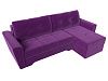 Угловой диван Амстердам правый угол (фиолетовый цвет)