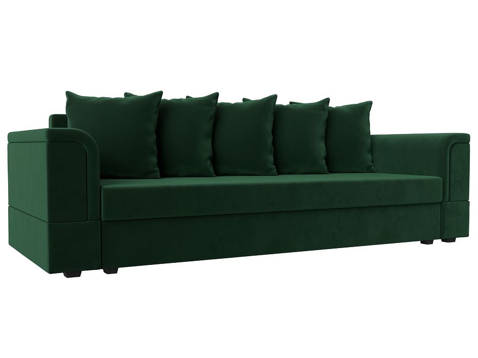 Прямой диван Лига-005 (зеленый)
