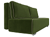 Прямой диван Уно (зеленый\бежевый цвет)