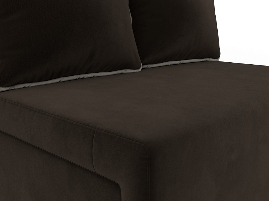 Диван прямой Лагуна (коричневый;бежевый)