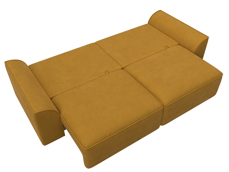 Диван прямой Лига-048 НПБ (brut 10 желтый) Диван прямой Лига-048 НПБ (brut 10 желтый)