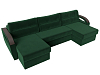 П-образный диван Форсайт (зеленый цвет)