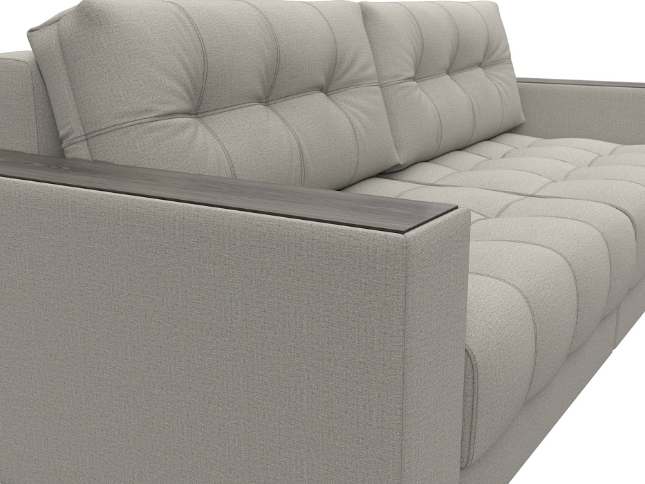 Диван прямой с декором Лига-049 НПБ (амур 02 бежевый) Диван прямой с декором Лига-049 НПБ (амур 02 бежевый)