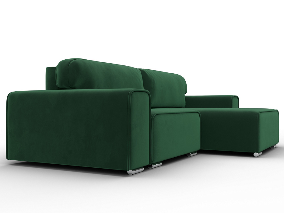 Диван угловой Лига-029 (зеленый)
