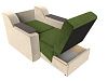 Кресло-кровать Сенатор 80 (зеленый\бежевый)