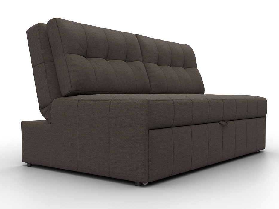 Диван прямой Лига-107 (140) (амур 05 коричневый)