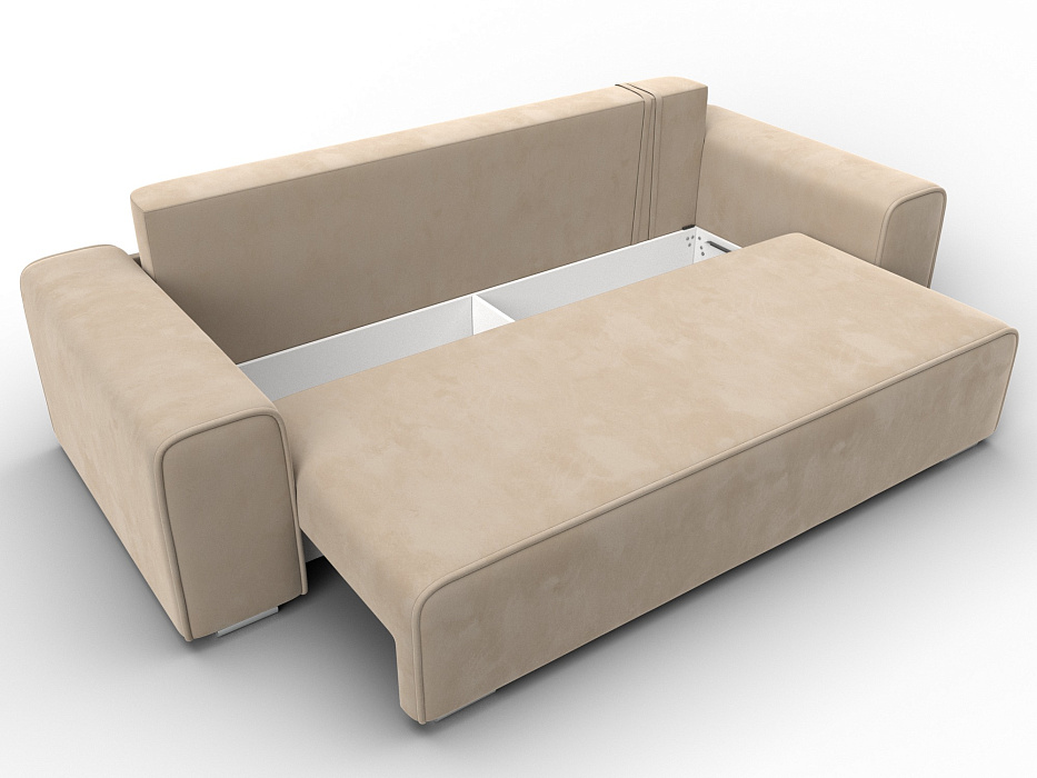 Диван прямой Лига-029 (бежевый)