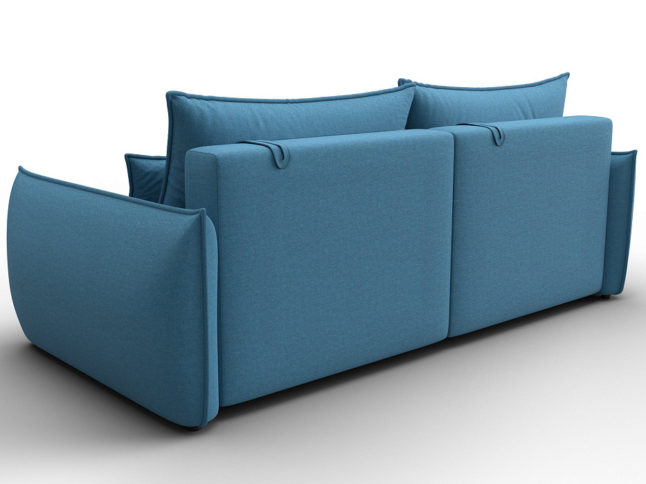 Диван прямой Лига-051 НПБ (амур 10 голубой)