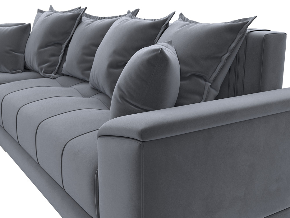 Диван угловой НордСтар левый угол (серый)