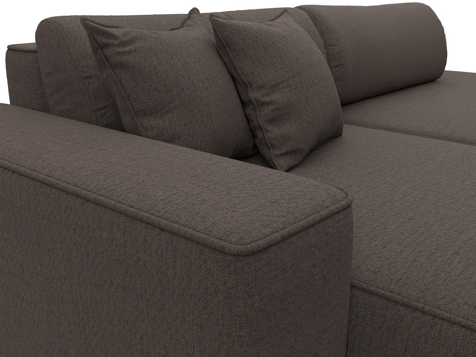 Диван угловой Лига-065 БП угол левый (амур 05 коричневый) Диван угловой Лига-065 БП угол левый (амур 05 коричневый)