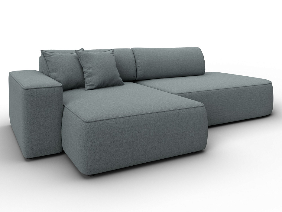 Диван угловой Лига-065 БП угол левый (амур 07 серый) Диван угловой Лига-065 БП угол левый (амур 07 серый)