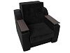 Кресло-кровать Сенатор 80 (черный\черный)