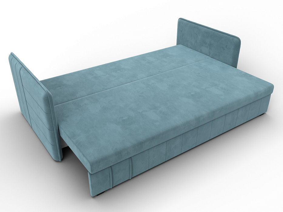 Диван прямой Слим (бирюзовый)