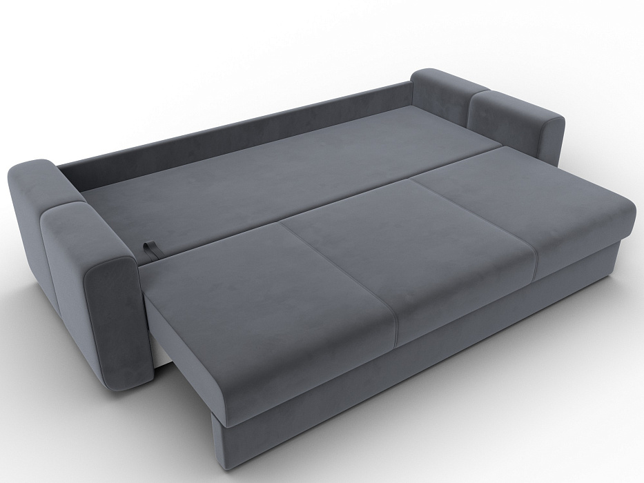 Диван прямой Лига-031 (серый)