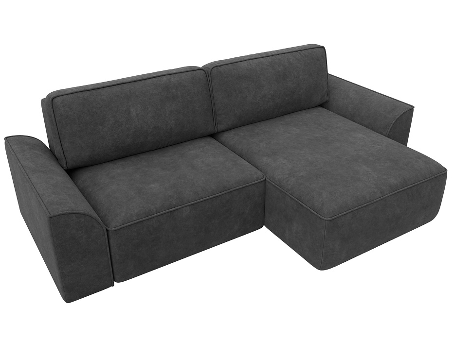 Диван угловой Лига-048 НПБ (brut 16 темно-серый) Диван угловой Лига-048 НПБ (brut 16 темно-серый)