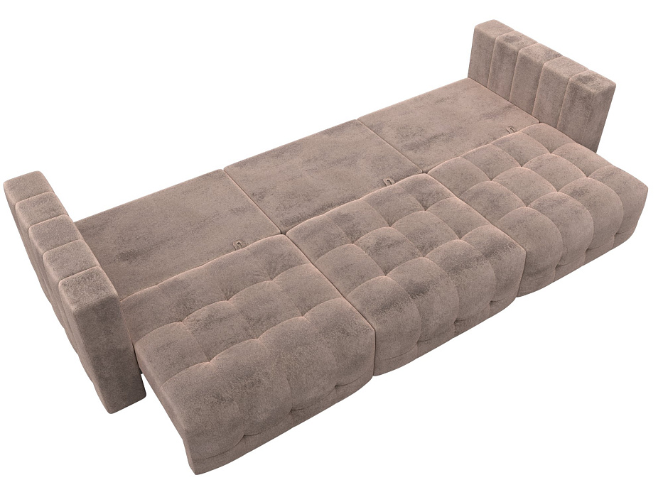 Диван прямой Лига-052 НПБ Лонг (tower 05 бежевый)