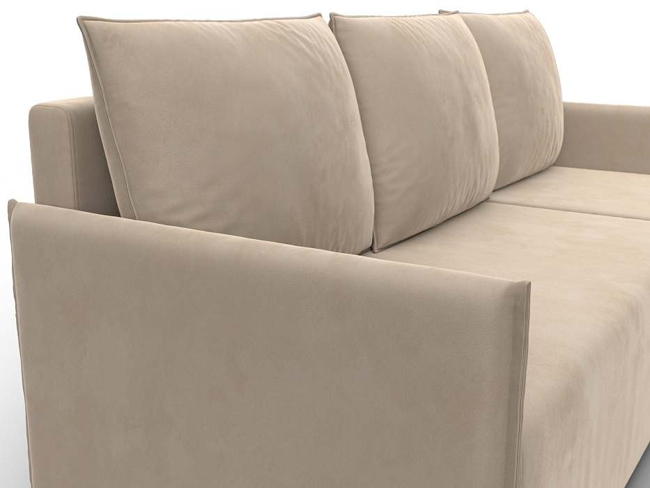 Диван угловой Лига-124 угол универсальный (seven 729 бежевый)