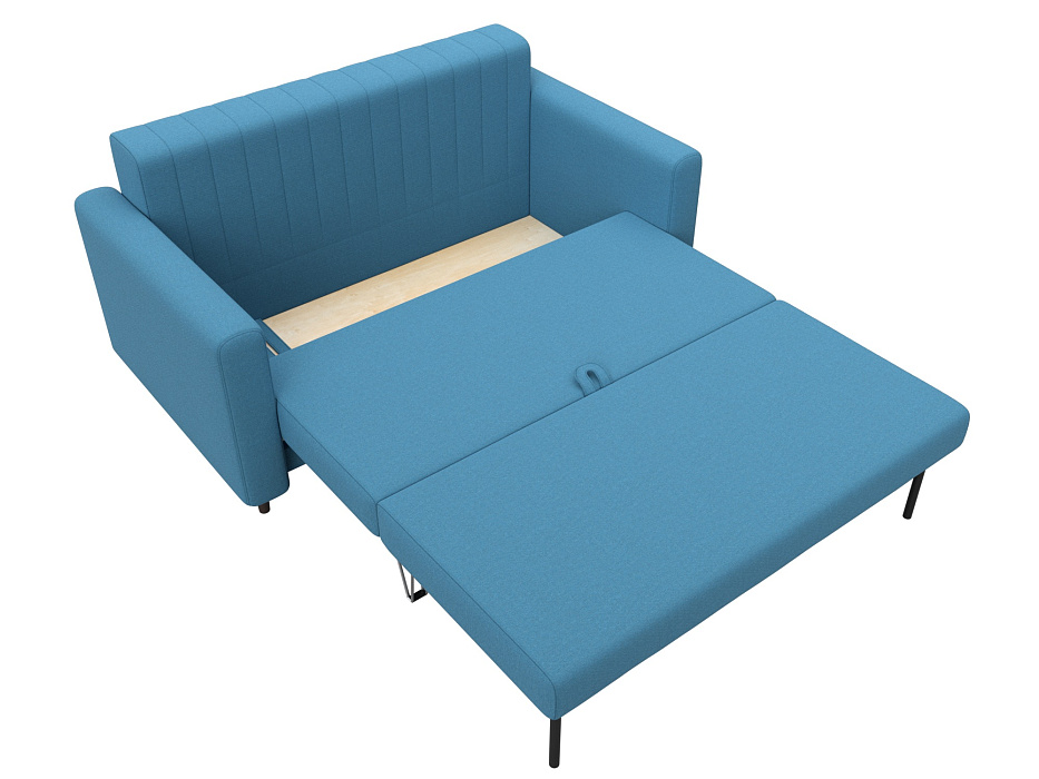 Диван прямой Лига-070 (амур 10 голубой)