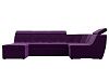 П-образный модульный диван Холидей Люкс (фиолетовый цвет)