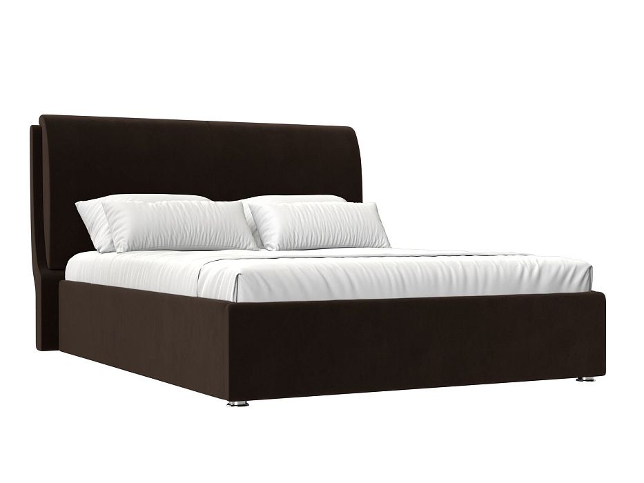 Интерьерная кровать Принцесса 160 (коричневый цвет)