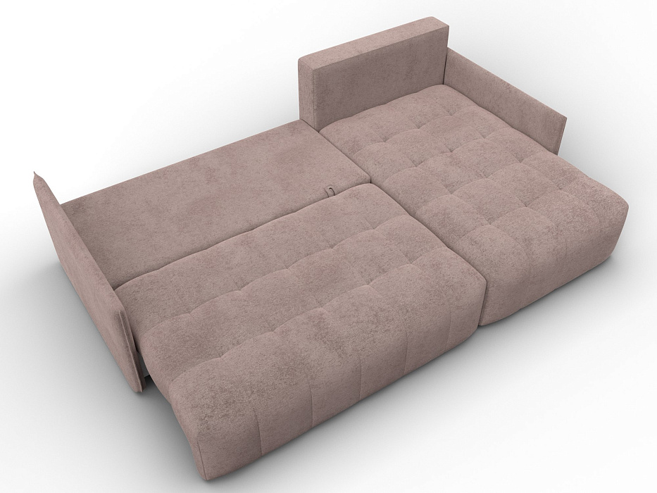 Диван угловой Лига-054 НПБ угол универсальный (tower 05 бежевый)