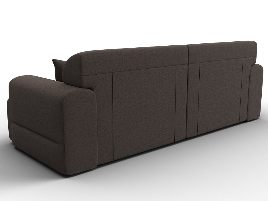 Диван прямой Лига-109 НПБ (амур 05 коричневый)