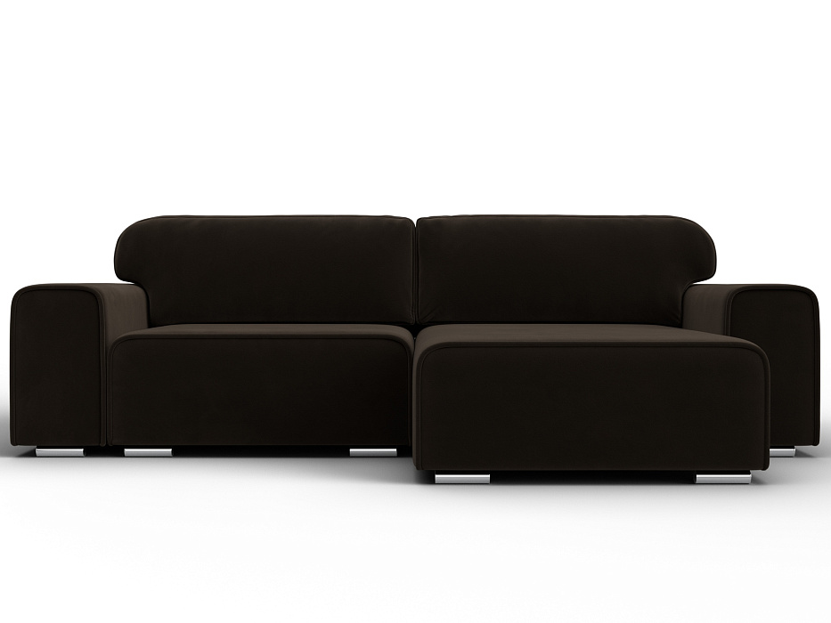 Диван угловой Лига-029 (коричневый)