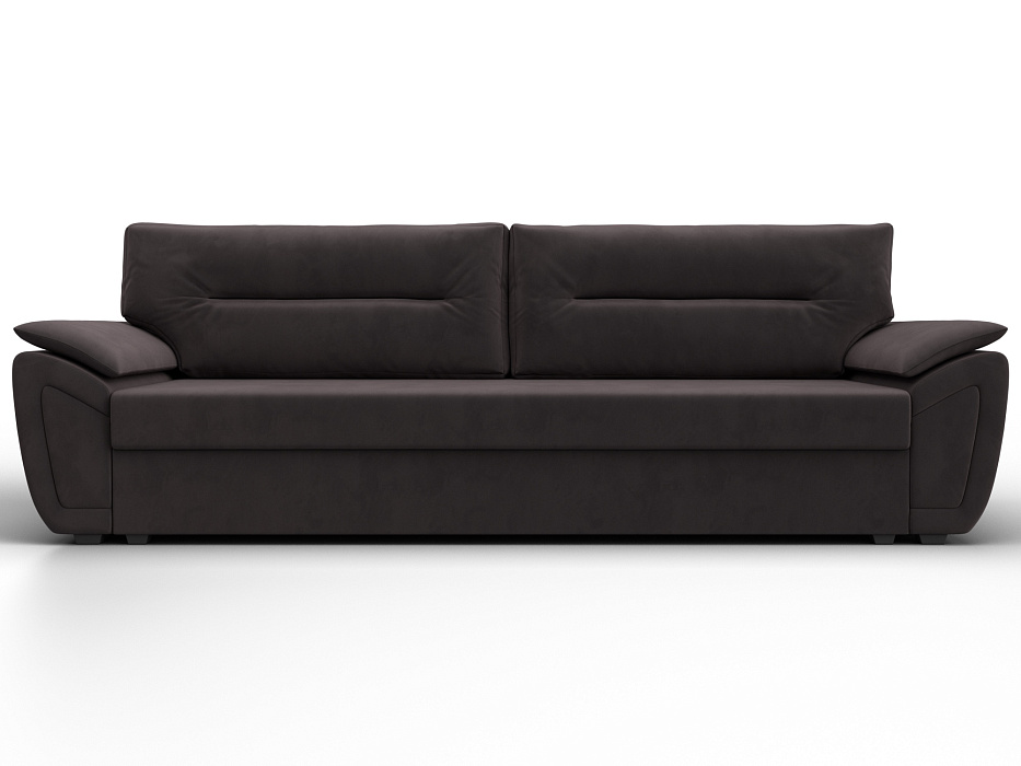 Диван прямой Нэстор Лайт (seven 727 коричневый)