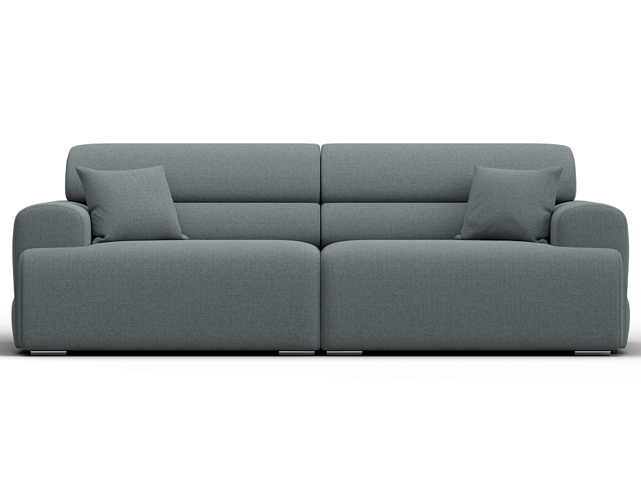 Диван прямой Лига-109 НПБ (амур 07 серый)