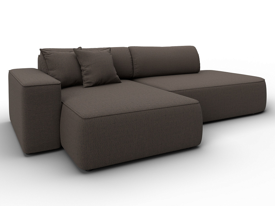 Диван угловой Лига-065 БП угол левый (амур 05 коричневый) Диван угловой Лига-065 БП угол левый (амур 05 коричневый)