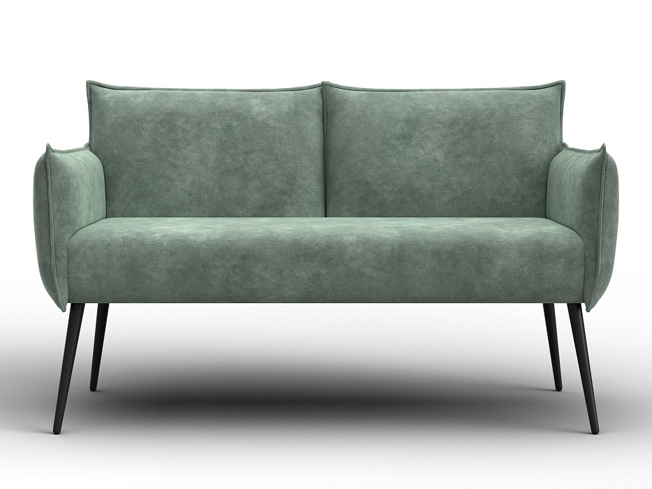 Диван прямой Лига-083 (велюр brut 08 зеленый)
