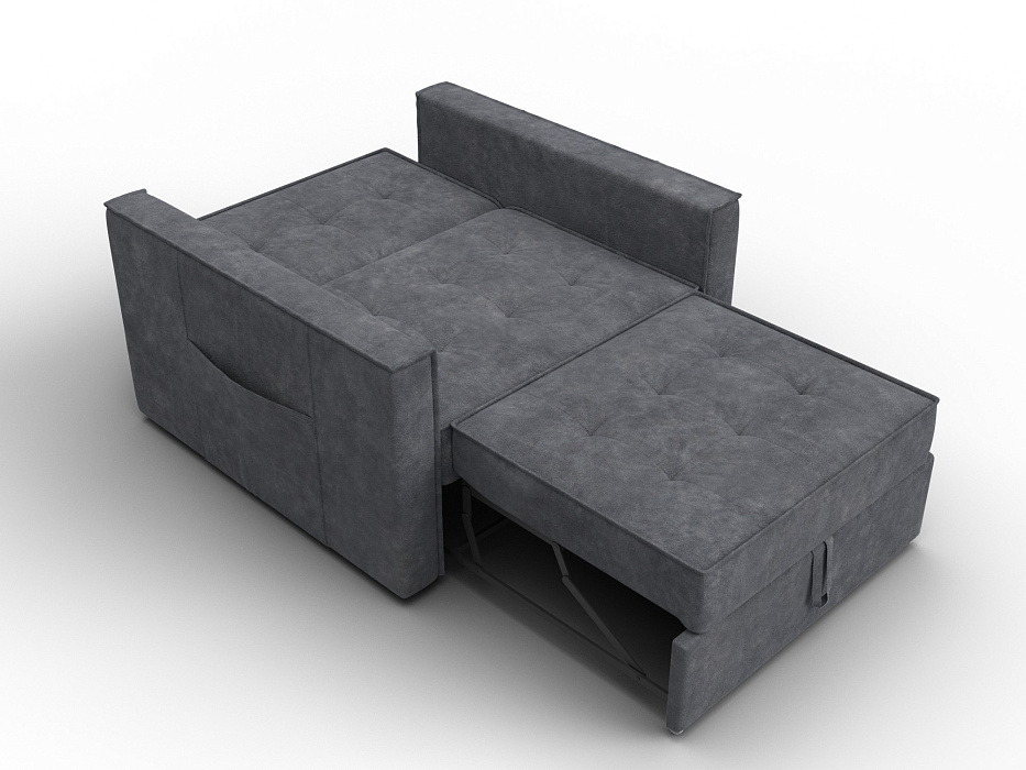 Кресло-кровать Лига-104 (80) (brut 16 темно-серый)