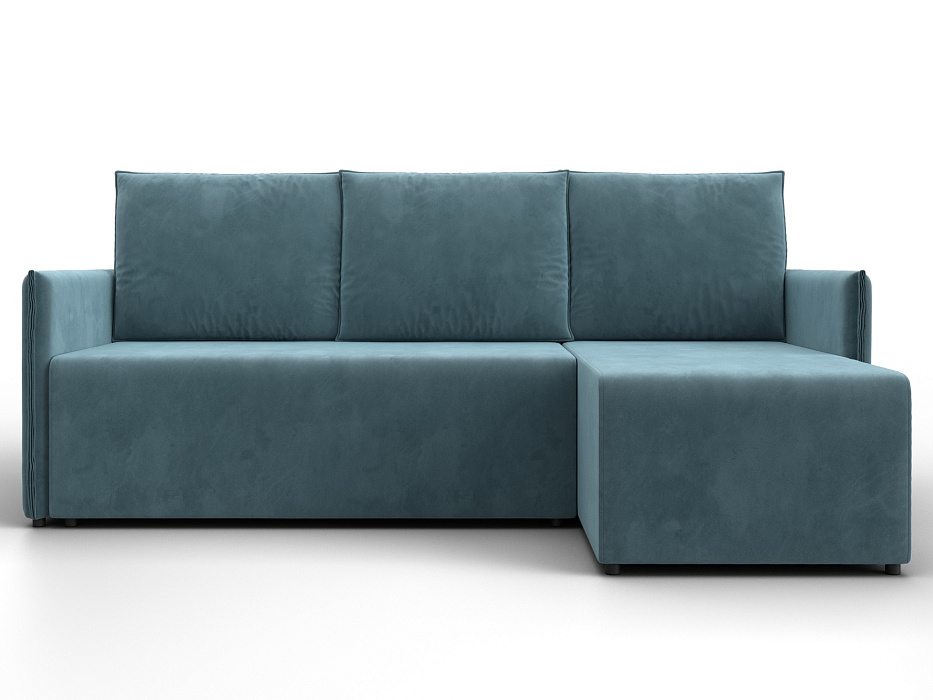 Диван угловой Лига-124 угол универсальный (seven 113 бирюзовый)