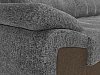 Угловой диван Нэстор правый угол (серый\коричневый цвет)
