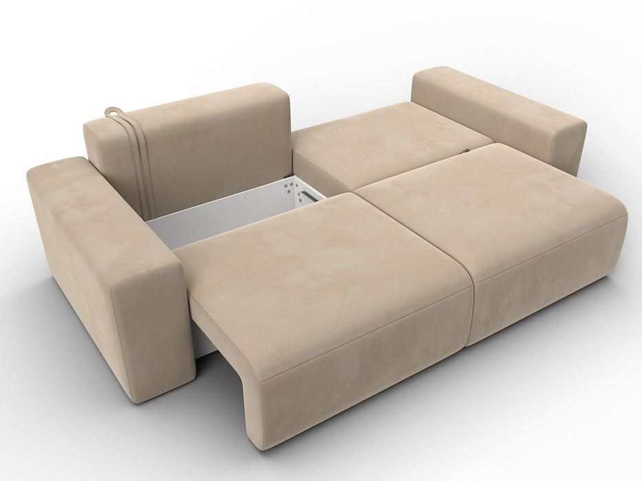 Диван прямой Лига-036 НПБ Классик (бежевый)