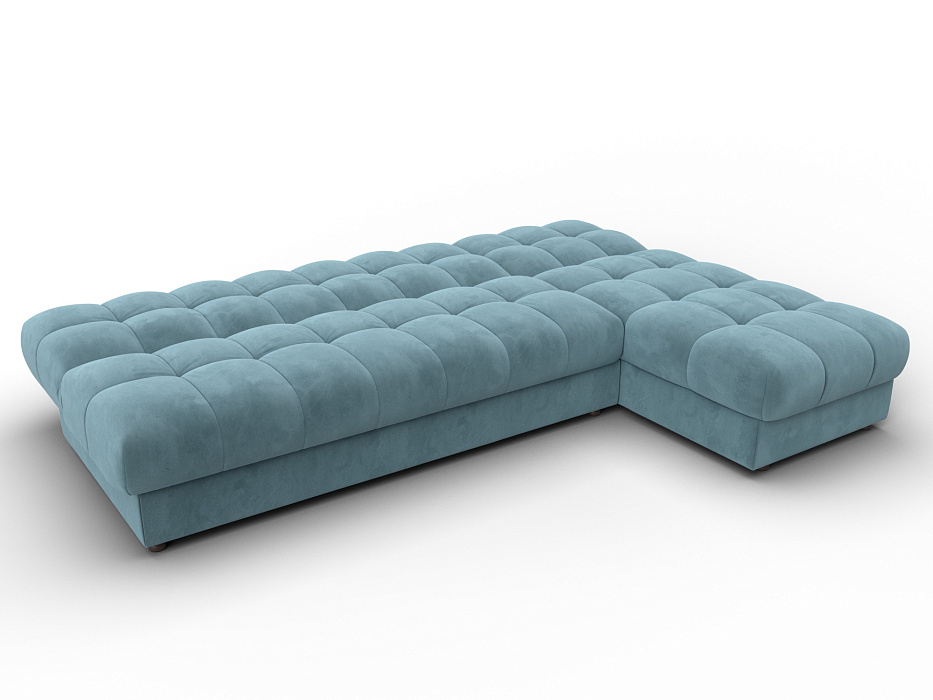 Диван угловой Лига-116 НПБ угол правый (seven 113 бирюзовый)