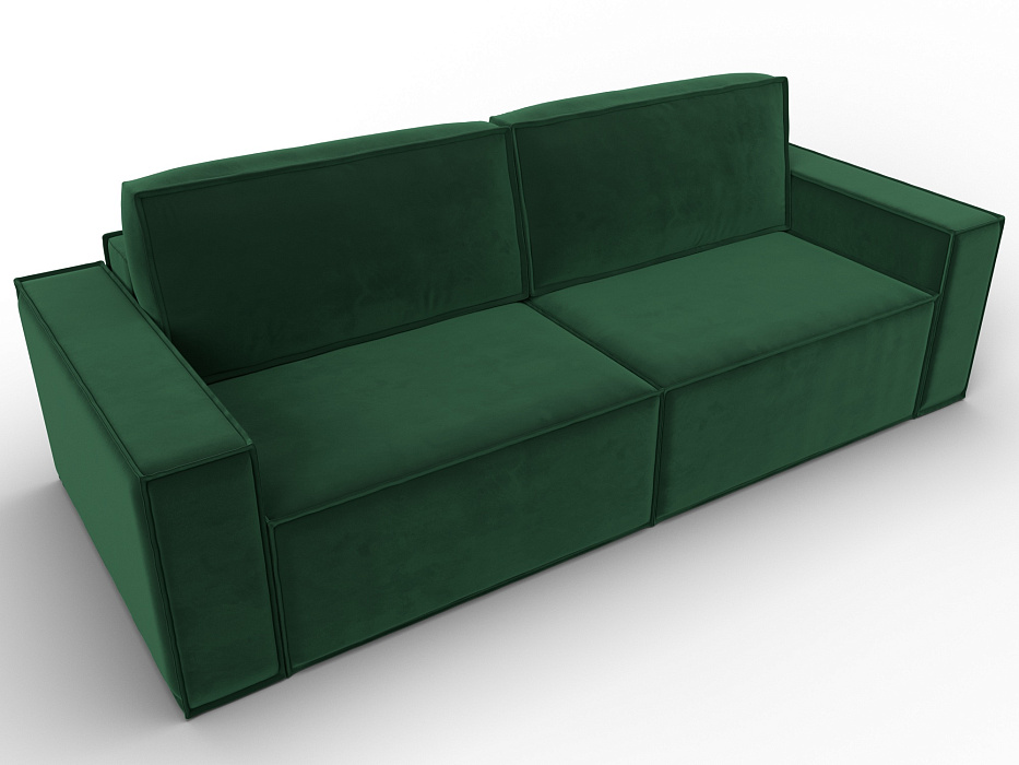 Диван прямой Куба (зеленый)