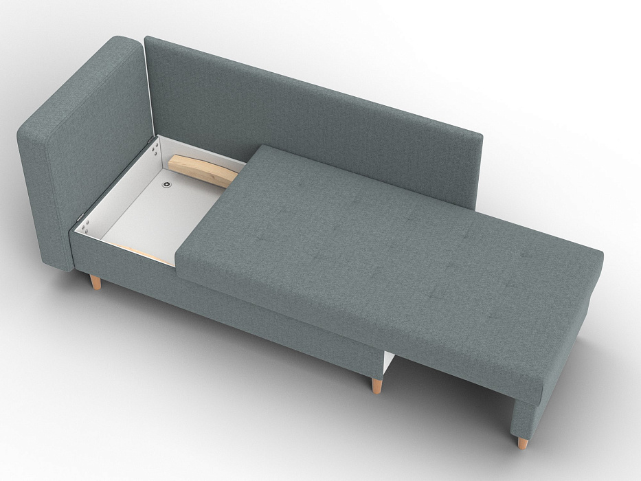 Кушетка Лига-098 (амур 07 серый)