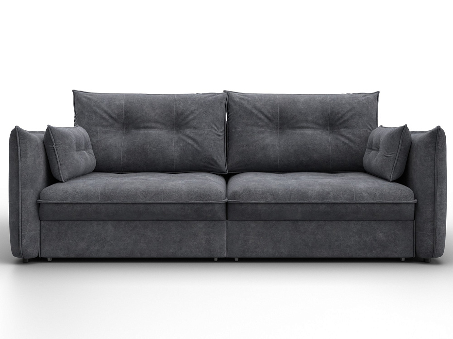 Диван прямой Лига-100 НПБ (brut 16 темно-серый)