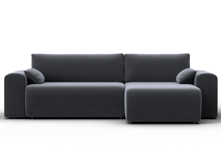 Диван угловой Лига-099 угол универсальный (seven 17 серый)