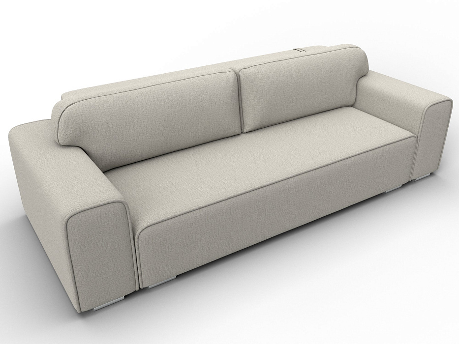 Диван прямой Лига-029 (амур 02 бежевый)