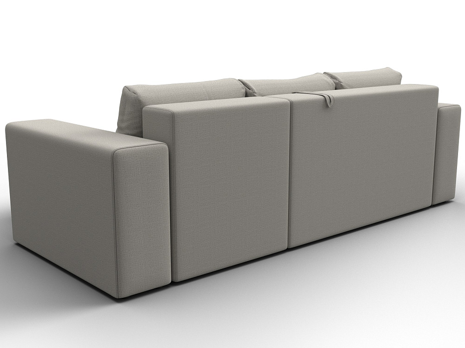 Диван угловой Лига-076 угол универсальный (амур 02 бежевый)