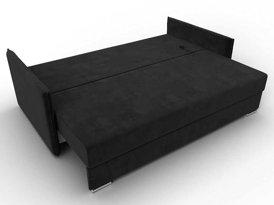 Диван прямой Сайгон (seven 35 черный)