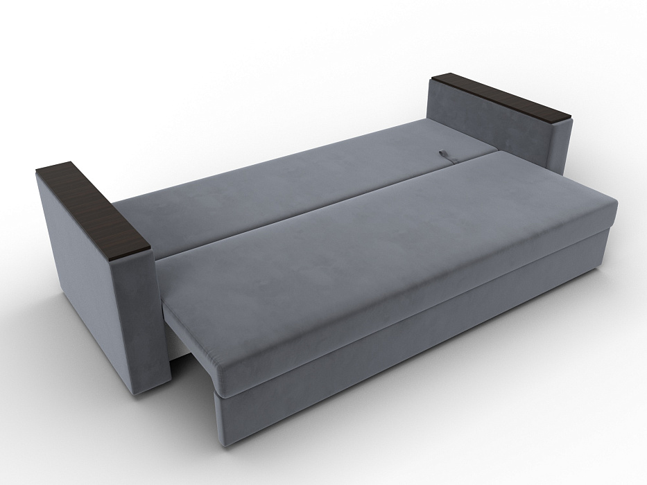 Диван прямой Атланта без стола (серый)