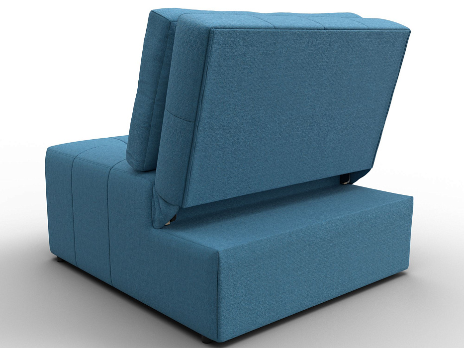 Кресло-кровать Лига-107 (80) (амур 10 голубой)