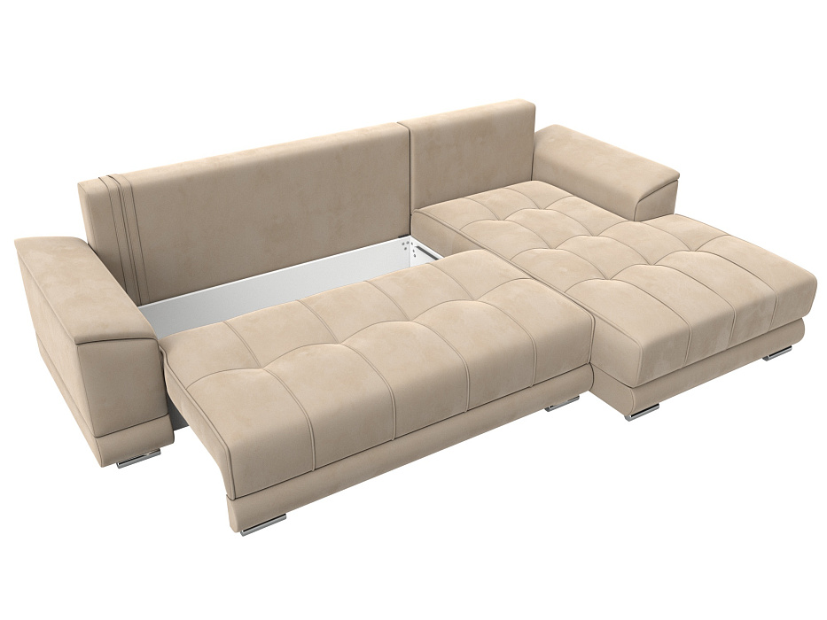 Диван угловой НордСтар правый угол (бежевый)