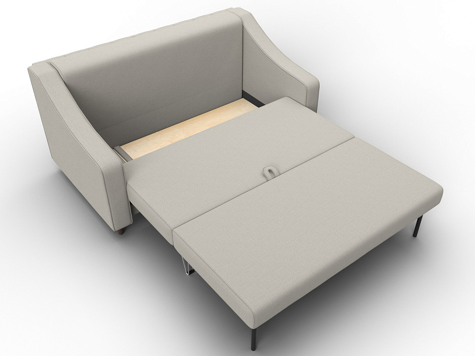 Диван прямой Лига-071 (амур 02 бежевый)